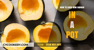 Cooking Gem Squash: A Quick, Easy Pot Method