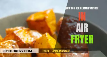 Crispy German Sausage: Air Fryer Magic Unveiled