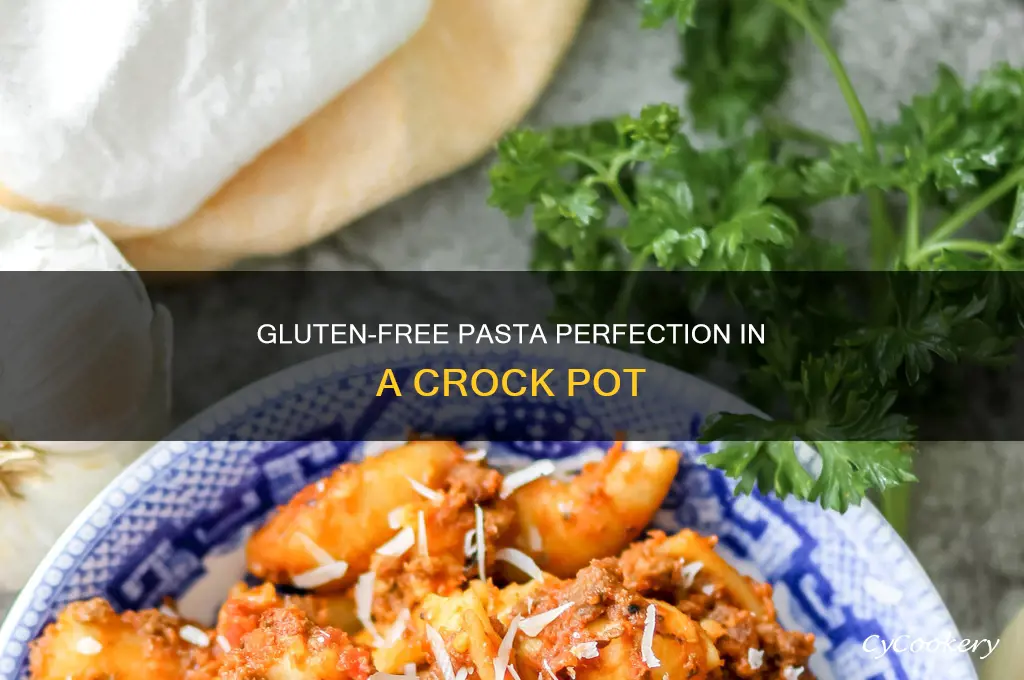 how to cook gluten free pasta in crock pot