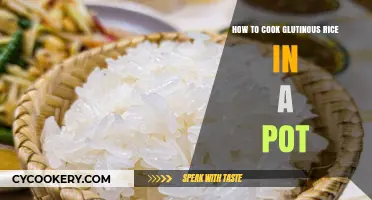 Cooking Glutinous Rice: A Pot, Some Rice, and You!