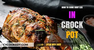 Goat Leg Slow-Cooked to Perfection