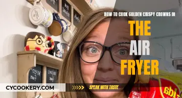Golden Crispy Crowns: Air Fryer Perfection