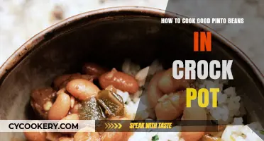 Crock-Pot Pinto Beans: A Simple, Hearty Dish