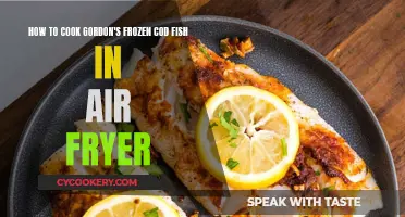 Air-Fryer Gordon's Cod: Quick, Crispy, Delicious!