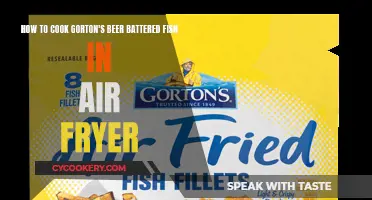 Air Fryer Magic: Gorton's Beer Battered Fish
