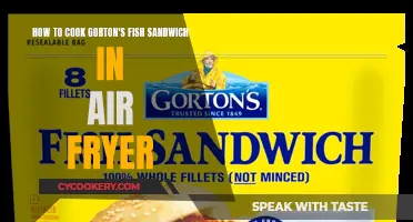 Air Fryer Gorton's Fish Sandwich: Quick, Easy, Delicious!