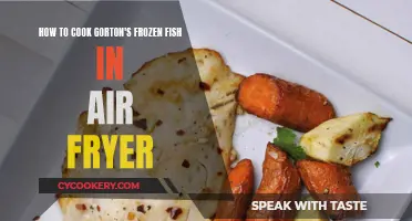 Air Fryer Cooking: Gorton's Frozen Fish, Easy and Quick!