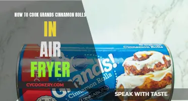 Grand's Cinnamon Roll Recipe: Air Fryer Magic