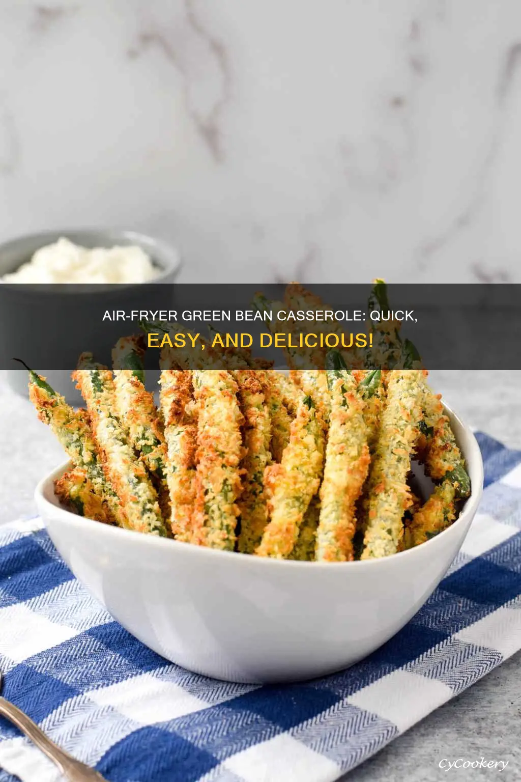 how to cook green bean casserole in an air fryer