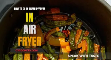 Air-Frying Green Peppers: Quick, Easy, and Delicious