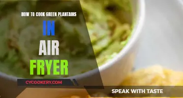 Air-Fried Green Plantains: Quick, Easy, and Delicious!