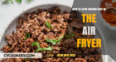 Tasty Air-Fried Ground Beef: Quick and Easy Recipe