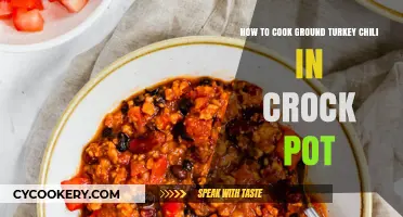 Ground Turkey Chili: Crock Pot Magic