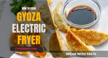 Master the Art of Gyoza: Electric Fryer Cooking Made Easy