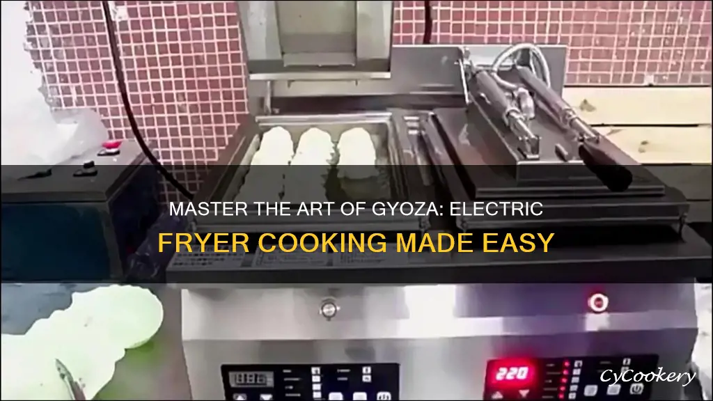 how to cook gyoza electric fryer