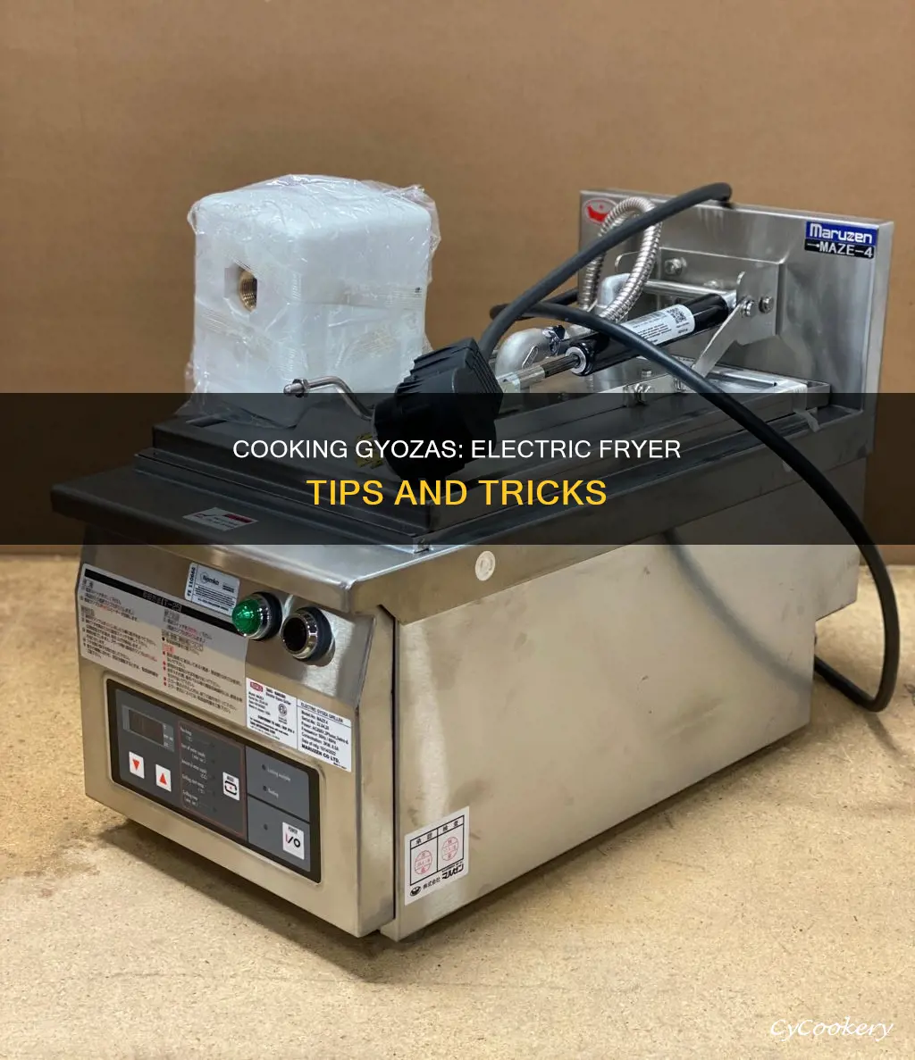 how to cook gyoza electric fryer