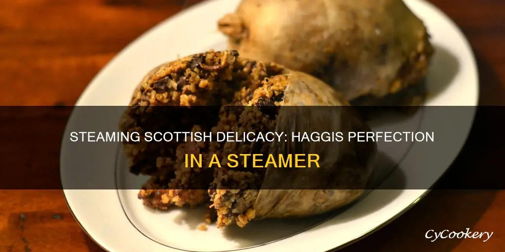 how to cook haggis in a steamer