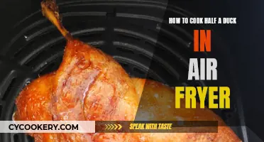 Crispy Duck Delights: Air Fryer Half-Duck Cooking Guide