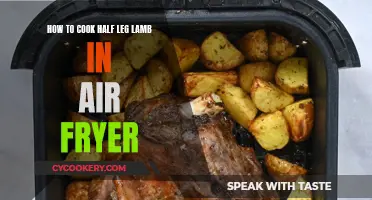 Air Fryer Lamb Leg: Quick & Easy Recipe