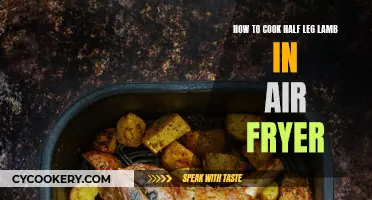 Air-Fried Leg of Lamb: A Quick, Crispy Treat