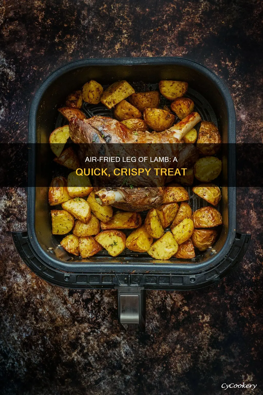 how to cook half leg lamb in air fryer