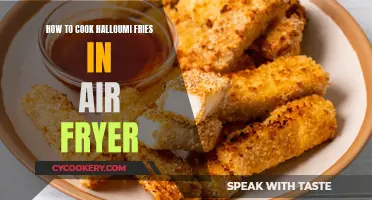 Air-Fryer Halloumi Fries: Quick, Crispy, Cheesy Perfection