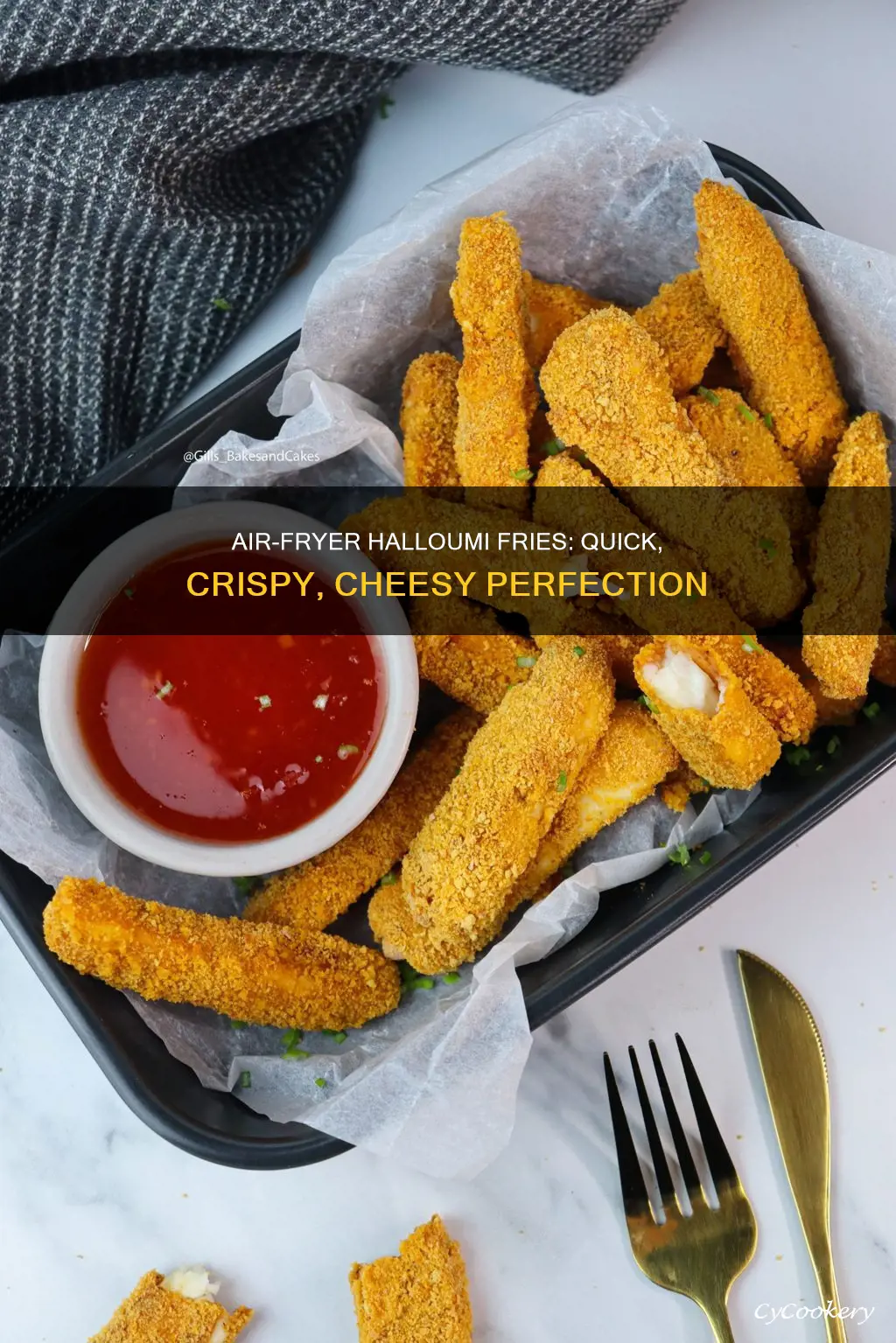 how to cook halloumi fries in air fryer