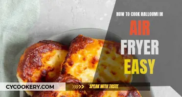 Halloumi Air Fryer: Quick & Easy Cheesy Delight