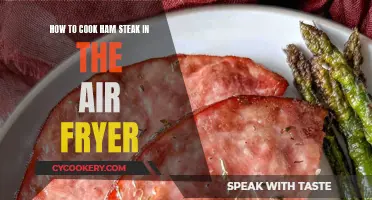 Air-Fryer Ham Steak: Quick, Easy, Delicious!