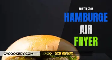 Crispy, Juicy Hamburgers: Air Fryer Mastery Unveiled