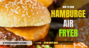 Air-Fryer Hamburgers: Quick, Easy, and Delicious