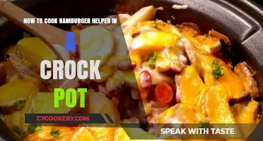 Cooking Hamburger Helper: Crock-Pot Style