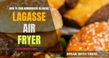 Air Fryer Hamburgers: Emeril Lagasse's Quick Cooking Guide