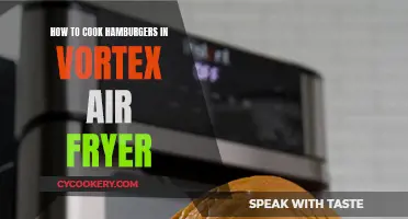 Master the Art of Hamburgers: Vortex Air Fryer Technique