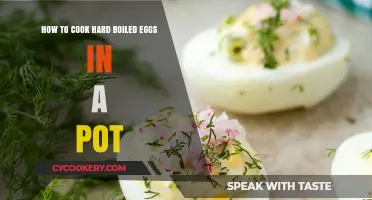 Cooking Hard-Boiled Eggs: A Simple Pot Method