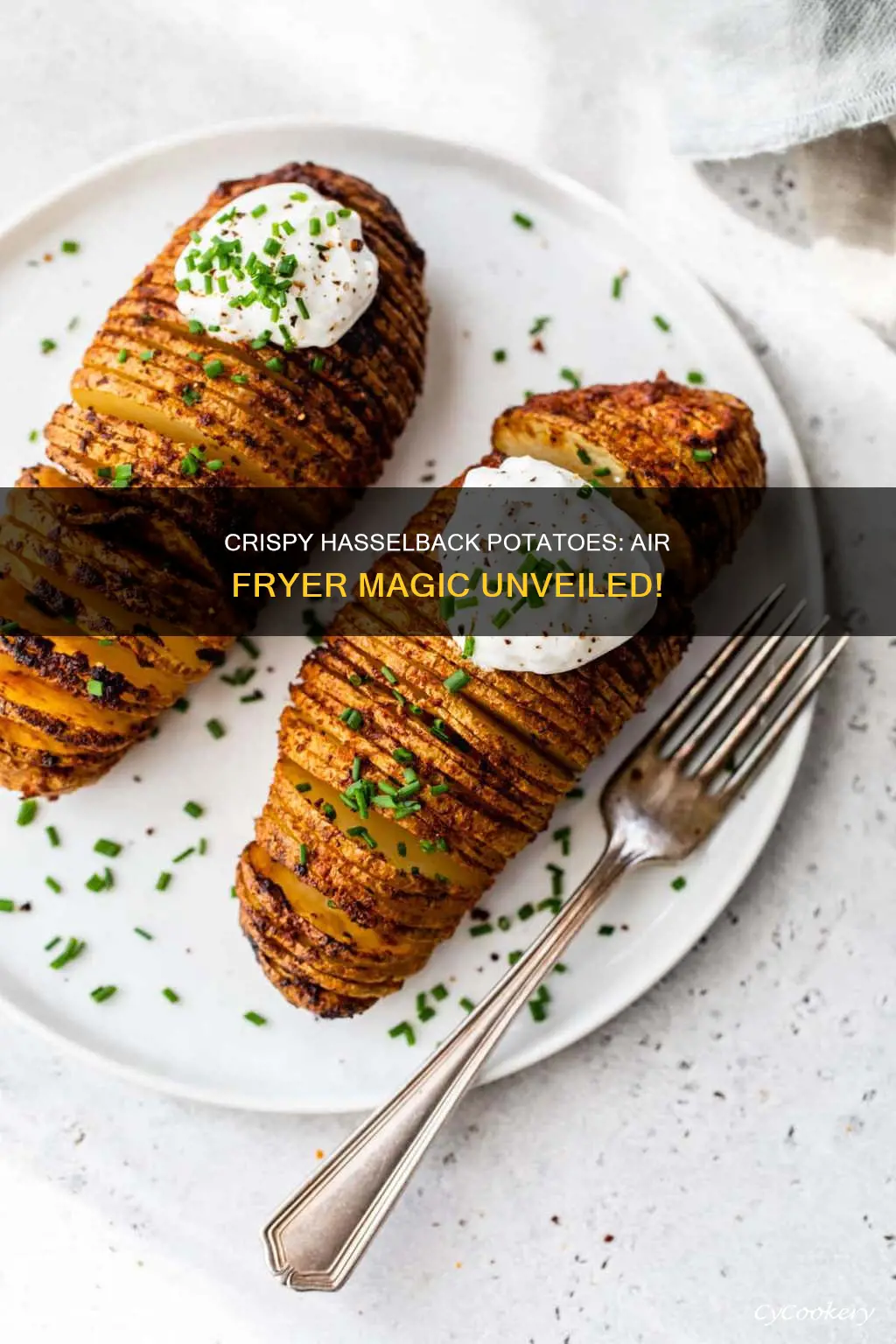 how to cook hasselback potatoes in an air fryer