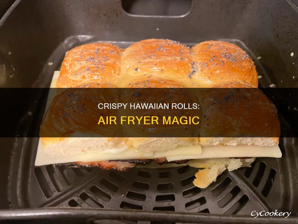 how to cook hawaiian rolls in air fryer