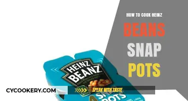 Heinz Beans Snap Pots: Quick, Easy, Delicious