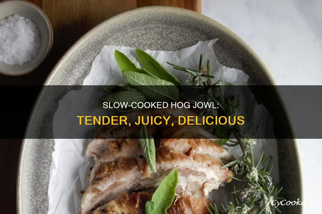how to cook hog jowl in crock pot
