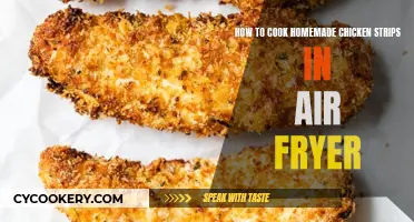 Air-Fryer Chicken Strips: Homemade, Crispy, and Delicious!