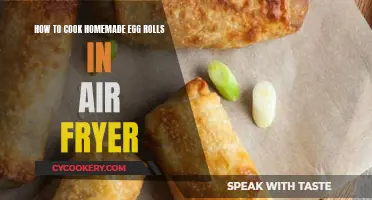 Air-Fryer Egg Rolls: Homemade, Crispy, and Quick