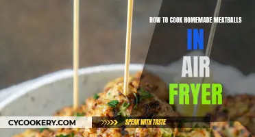 Air Fryer Meatballs: A Quick and Tasty Homemade Treat