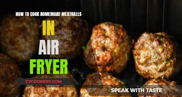 Air-Fried Meatballs: Homemade, Quick, and Easy!
