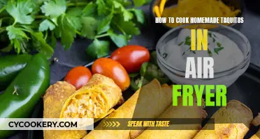 Crispy Taquitos: Air Fryer Magic for a Delicious Snack