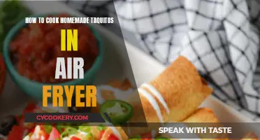Air-Fried Homemade Taquitos: Quick, Easy, and Delicious!