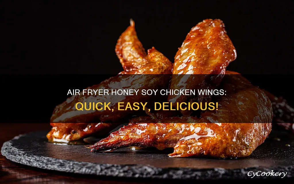 how to cook honey soy chicken wings in air fryer