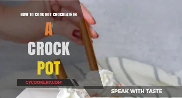 Hot Chocolate in a Crock Pot: Slow-Cooked Comfort