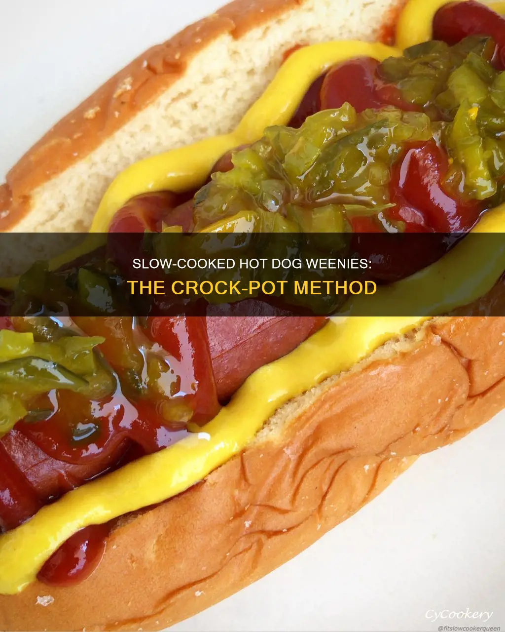 how to cook hot dog weenies in a crock pot