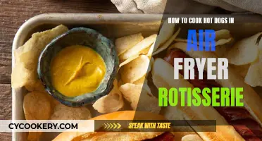 Air Fryer Hot Dogs: The Perfect Rotisserie Twist