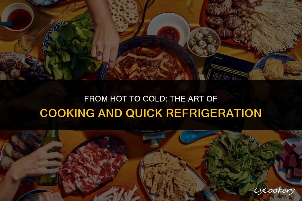 how to cook hot food and then refrigerate immediately